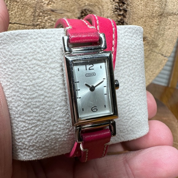COACH Madison Stainless Steel Wrap-Strap Watch - Picture 2 of 15